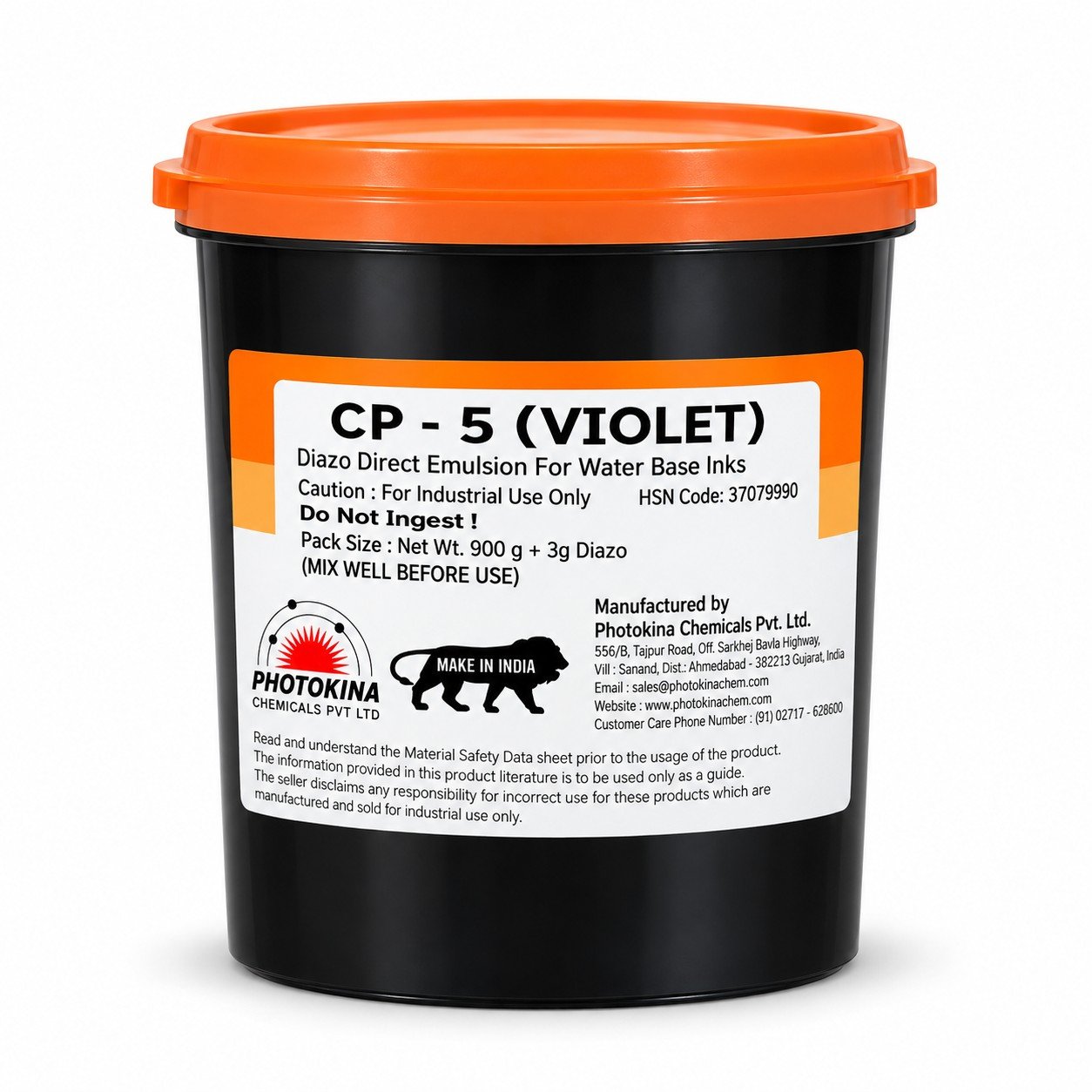 CP 5 (Diazo sensitizer) 3 gm Diazo