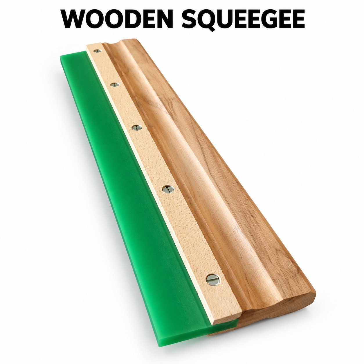 Poly Squeegee Wooden Handle (PPWH) Screwtype