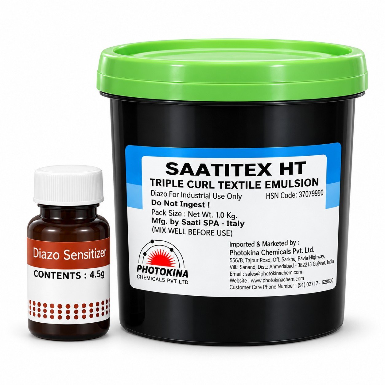 SAATITEX HT + Diazo (DUAL CURE EMULSION)