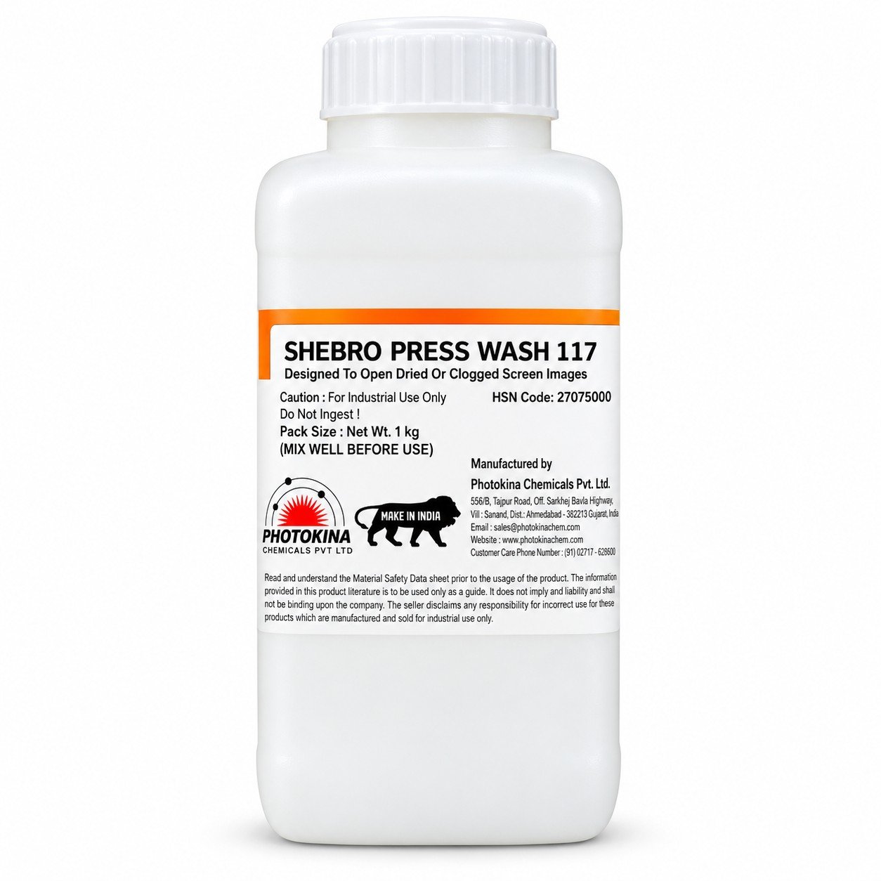 SHEBRO PRESS WASH 117