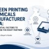 Screen Printing Chemicals Manufacturer India