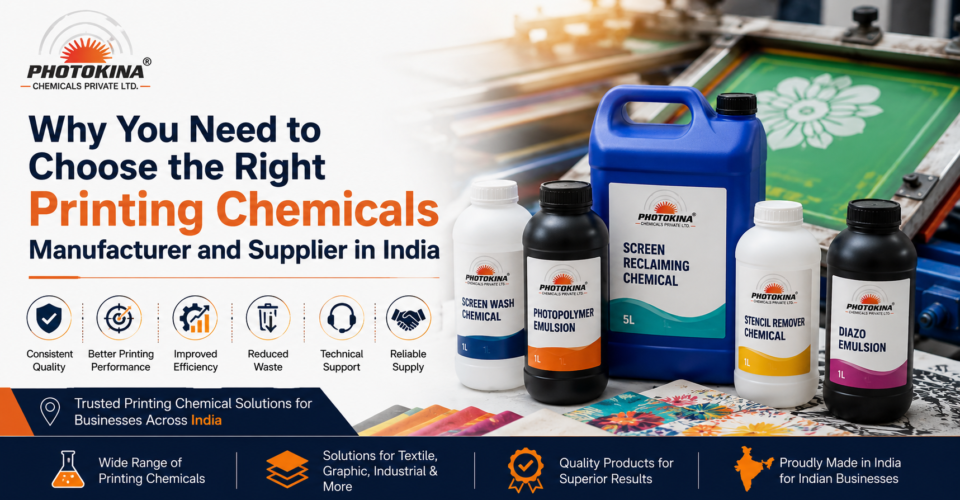 Best screen printing chemicals company India