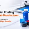 Industrial Printing Chemicals Manufacturer