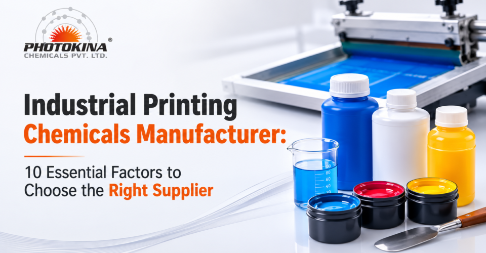 Industrial Printing Chemicals Manufacturer